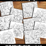 fall leaves coloring pages by happy colorist