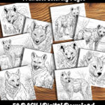 hyena coloring pages by happy colorist