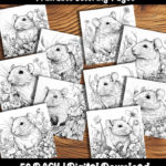 rats coloring pages by happy colorist