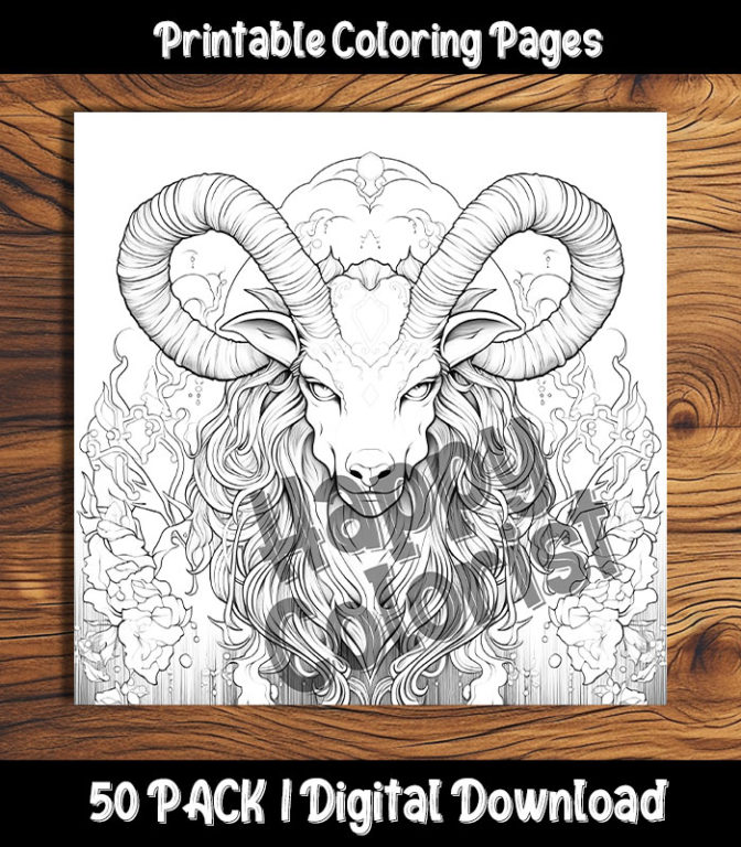 pagan coloring pages by happy colorist