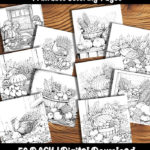thanksgiving coloring pages by happy colorist