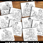 pumpkin carving coloring pages by happy colorist