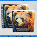 Bear Necessities coloring book by happy colorist