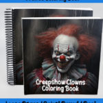 creepshow clowns coloring book by happy colorist