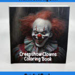 creepshow clowns coloring book by happy colorist