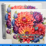 floral impressions coloring book by happy colorist