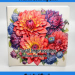 floral impressions coloring book by happy colorist