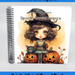 spooky sweethearts coloring book by happy colorist