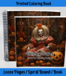sinister strokes coloring book by happy colorist