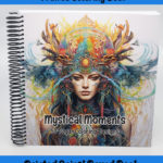 mystical moments coloring book by happy colorist