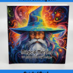 magical merlins coloring book by happy colorist