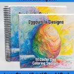 Eggquisite Designs Coloring Book by happy colorist