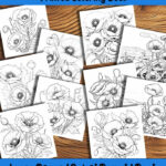 Petals of Valor Coloring Book by Happy Colorist