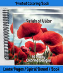 Petals of Valor Coloring Book by Happy Colorist