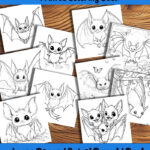 Bats After Dark coloring book by happy colorist