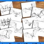 Bats After Dark coloring book by happy colorist